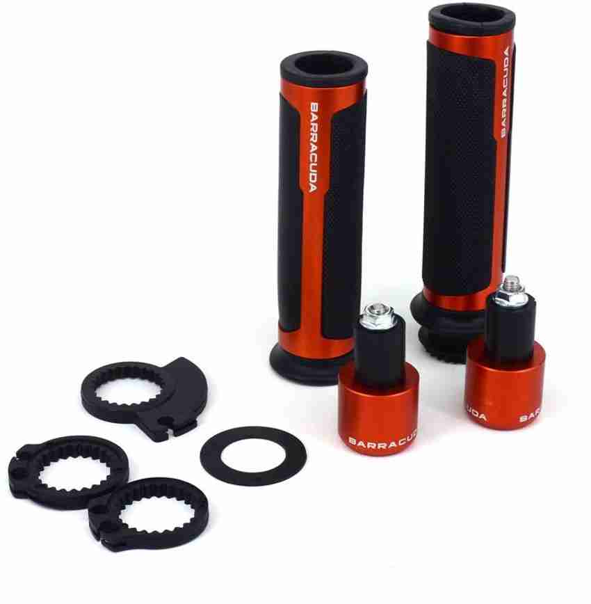 Orange bike handlebar grips 2025