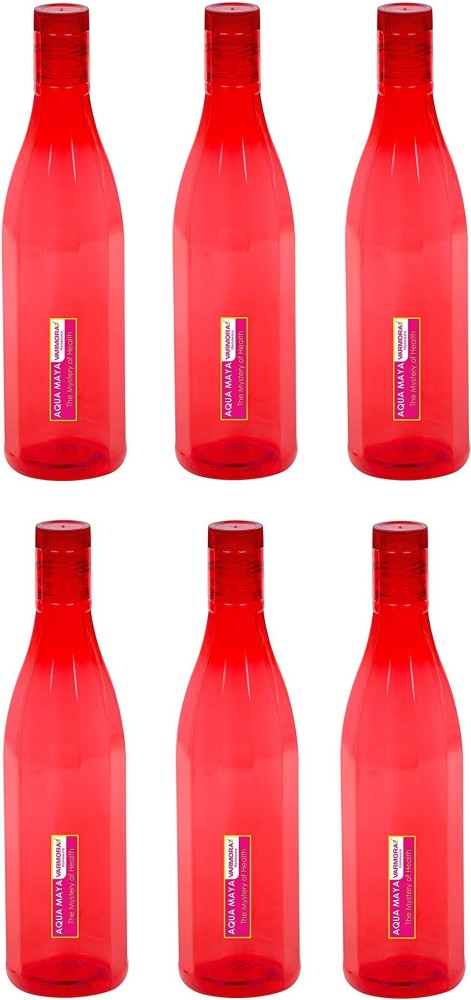 Sloppy UNIQUE Design 6Pcs Fridge Water Bottles (Set Of 6) 1000ml 1000 ml  Bottle - Buy Sloppy UNIQUE Design 6Pcs Fridge Water Bottles (Set Of 6)  1000ml 1000 ml Bottle Online at