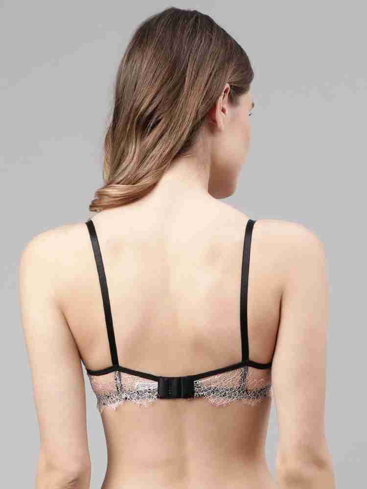 PrettyCat PrettyCat Padded Lace Tshirt bra Women T-Shirt Lightly