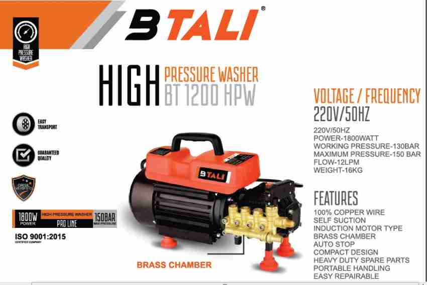 B tali pressure washer shop price