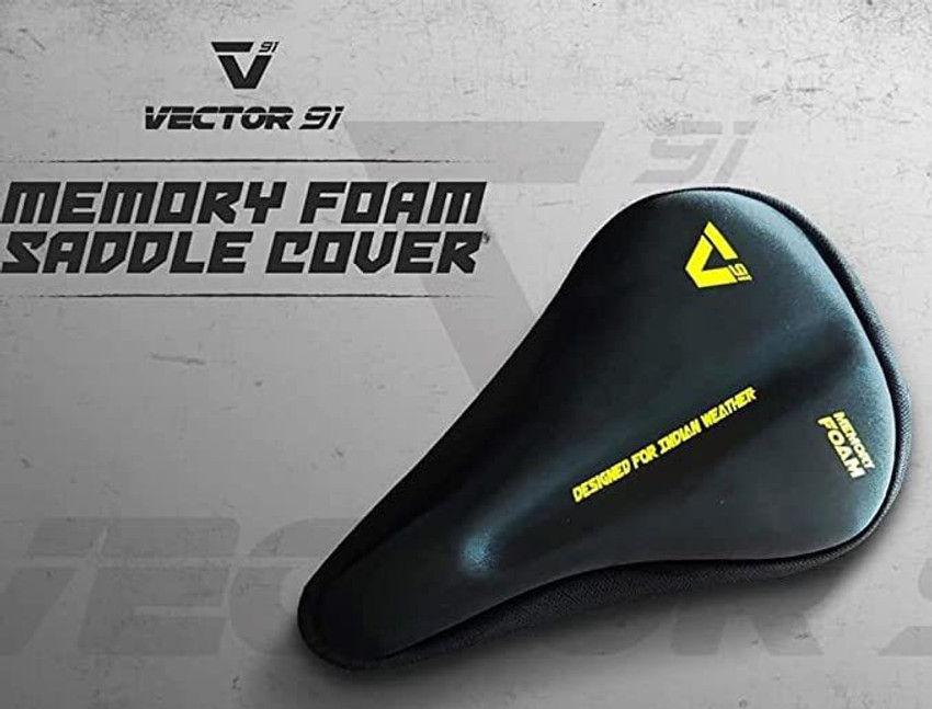Memory foam saddle cover deals