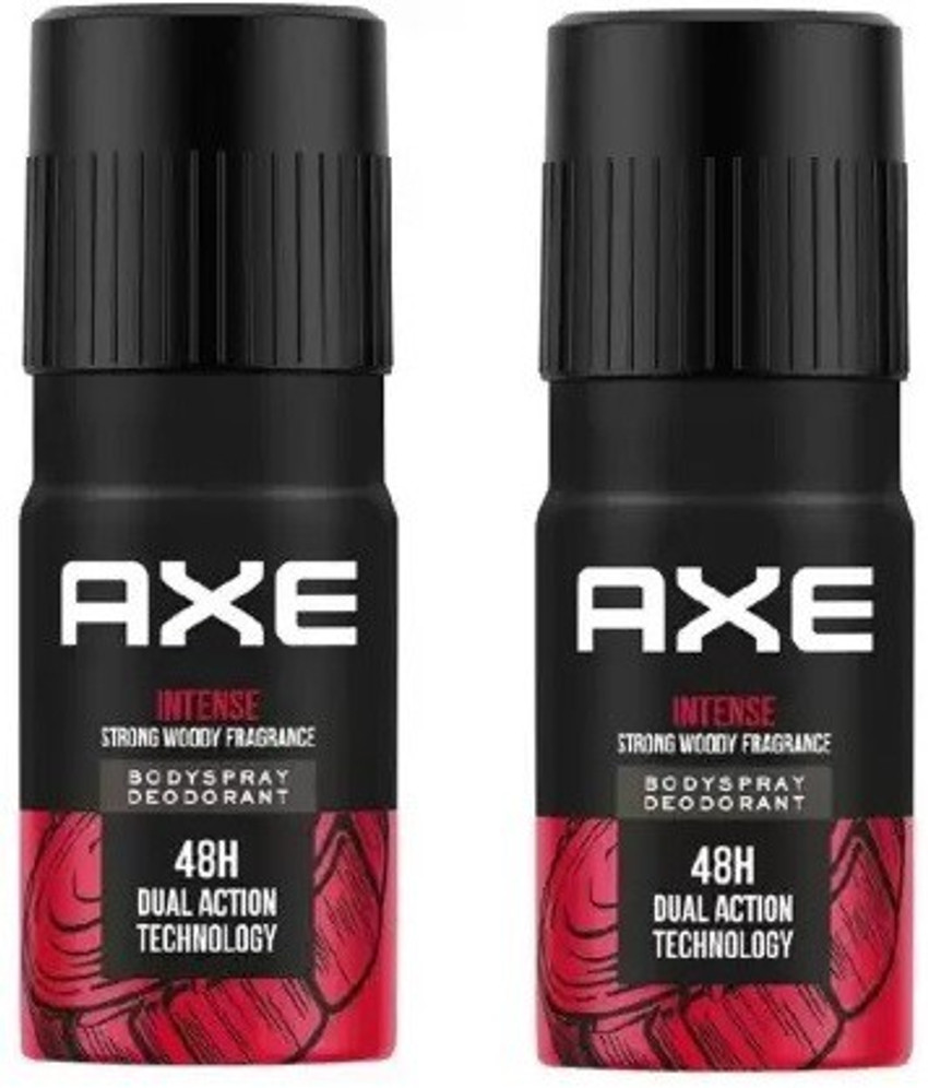 AXE Intense Deodorant 150ml Pack of 2 V Body Spray For Men Women