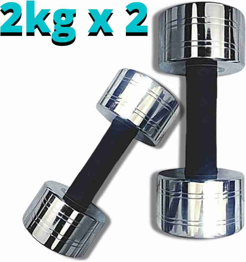 HASHTAG FITNESS 2kg x 2 dumbles set for home gym fitness dumbbell