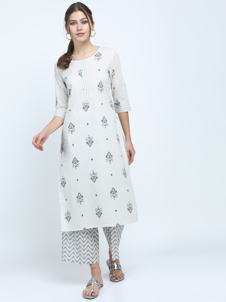 Vishudh Women Kurta Palazzo Set - Buy Vishudh Women Kurta Palazzo Set  Online at Best Prices in India