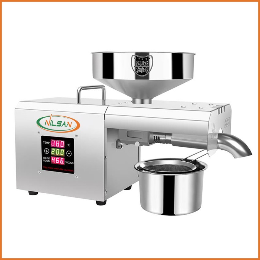 Cold Press Oil Maker Machine With Temp. Controller | SI-400W