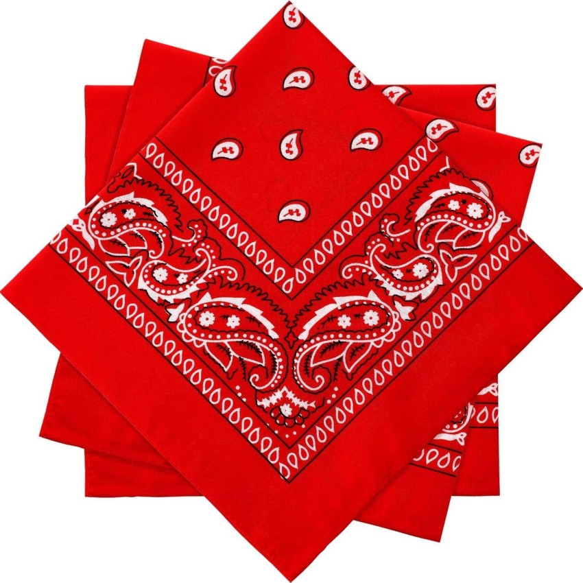 Bismaadh Paisley Unisex Bandana Scarf Men & Women Head Scarf Neck Scarves  Bandana [Red] Handkerchief - Buy Bismaadh Paisley Unisex Bandana Scarf  Men & Women Head Scarf Neck Scarves Bandana [Red] Handkerchief