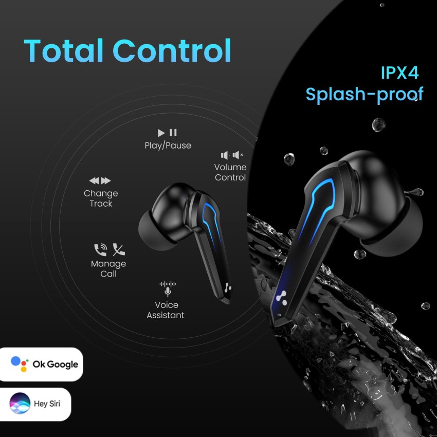 Ambrane Dots Play Earbuds with Low Latency Gaming Bluetooth