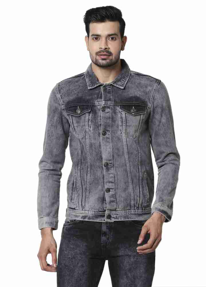 Denim jacket stand up on sale collar