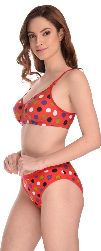 Buy online Pink Printed Bras And Panty Set from lingerie for Women by Viral  Girl for ₹259 at 74% off