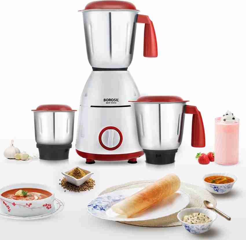 Buy Primus II Juicer Mixer Grinder 500W at Best Price Online in India -  Borosil