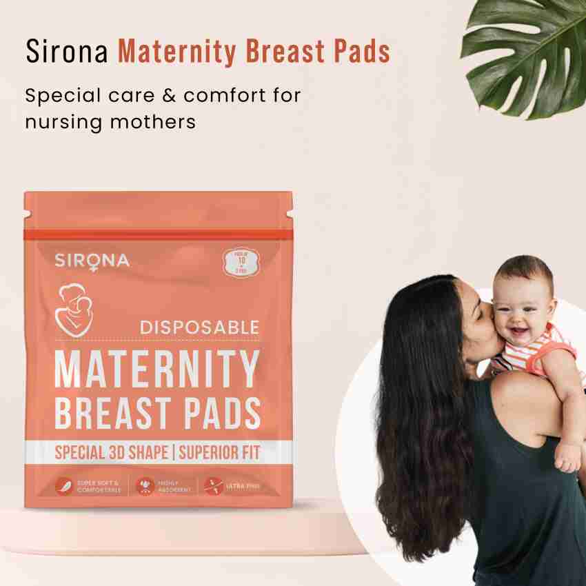Ecommercehub Breastfeeding Nursing Pads with Storage Bag Nursing