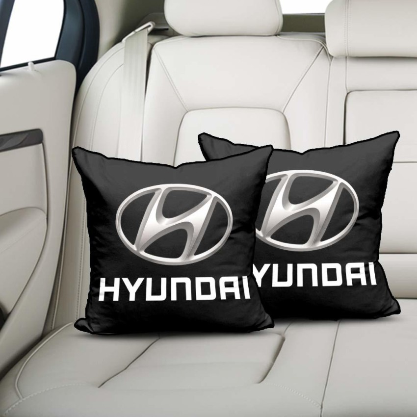 kioni Black Polyester Car Pillow Cushion for Hyundai Price in India Buy kioni Black Polyester Car Pillow Cushion for Hyundai online at Flipkart