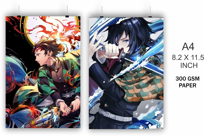 Kimetsu no Yaiba - Demon Slayer - Print A4