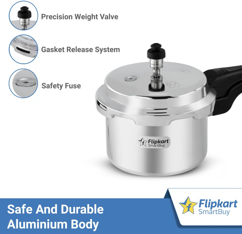 Flipkart SmartBuy Alpha 3 L Induction Bottom Pressure Cooker Price