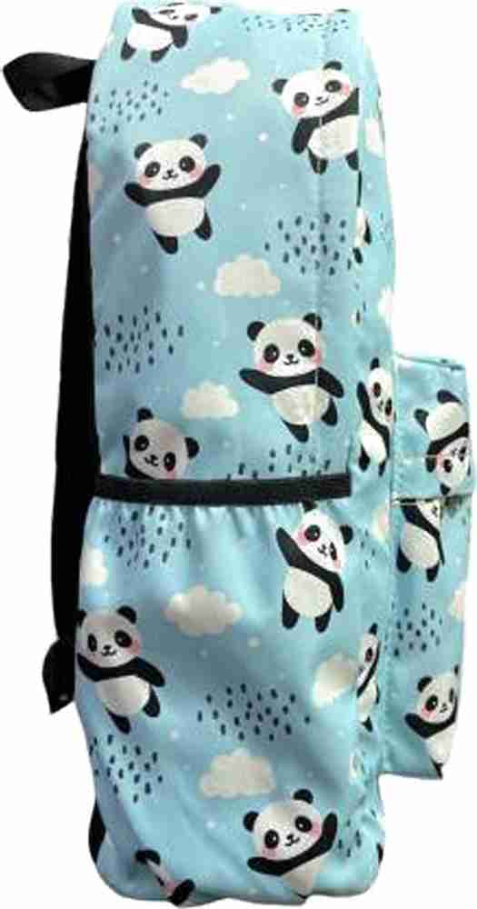 Luman Latest Trendy Stylish Casual Fashionable Girls Panda bag For College and School 25 L Backpack Sky Blue Price in India Flipkart