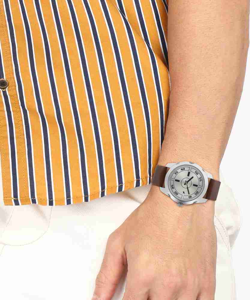 Fastrack Bare Basic Analog Watch For Men Buy Fastrack Bare Basic Analog Watch For Men NN3123SL02 Online at Best Prices in India Flipkart