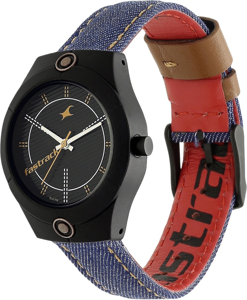 Fastrack denim watches for women's hot sale