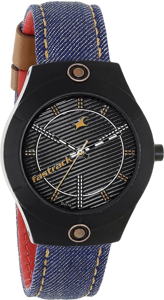 Fastrack denim outlet watch for girl