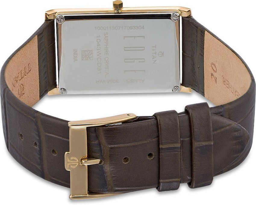 Titan edge titanium deals watch price