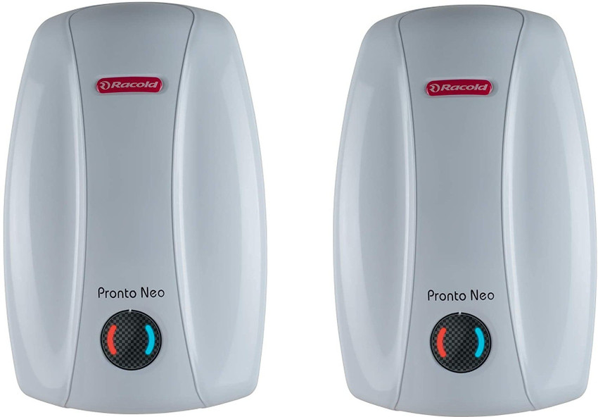 Racold 3 L Instant Water Geyser (PRONTO NEO 3LT - 2 PCS, White) Price in  India - Buy Racold 3 L Instant Water Geyser (PRONTO NEO 3LT - 2 PCS, White)  online at Flipkart.com