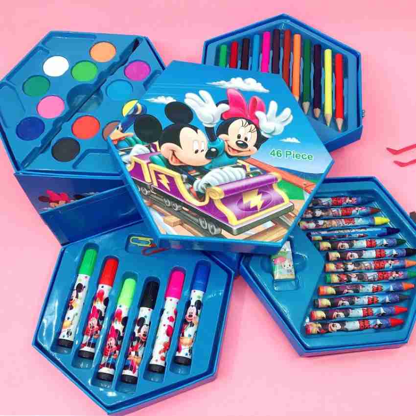 Drawing Set for Kids 46 Pcs Art Set with Color Box