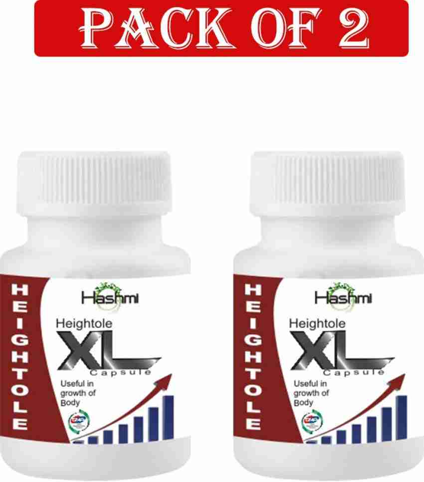 Hashmi Heightol Xl Ayurvedic Height Gainer 40 Capsule Height