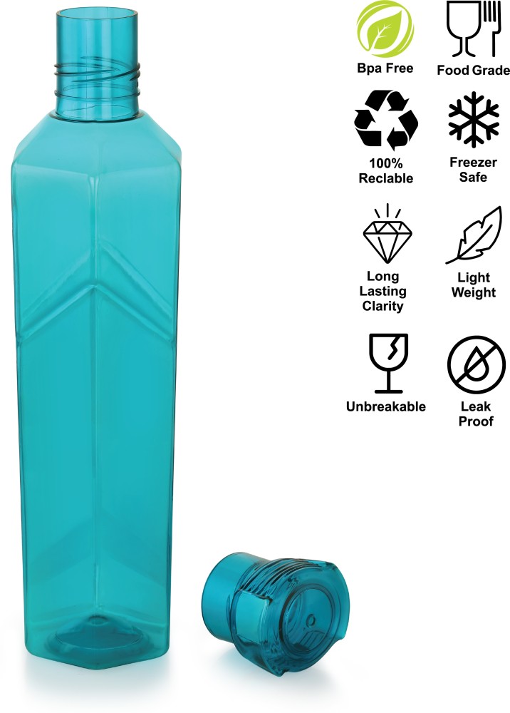 Sloppy UNIQUE Design 6Pcs Fridge Water Bottles (Set Of 6) 1000ml 1000 ml  Bottle - Buy Sloppy UNIQUE Design 6Pcs Fridge Water Bottles (Set Of 6)  1000ml 1000 ml Bottle Online at