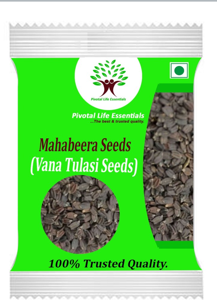 Pivotal Life Mahabeera Seeds Vana Tulasi Basil Seeds Price in