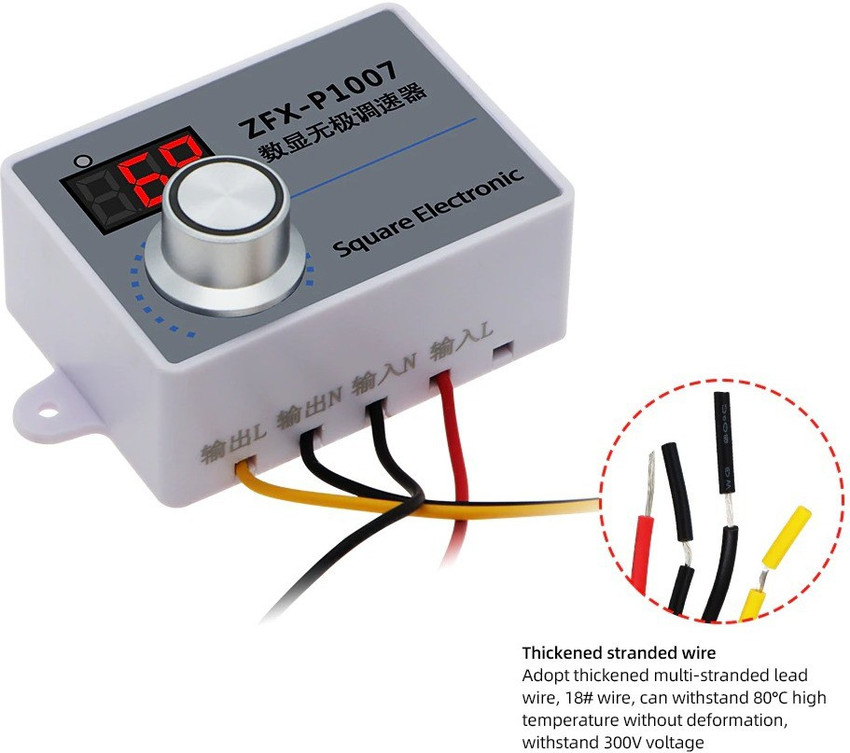 500w motor speed