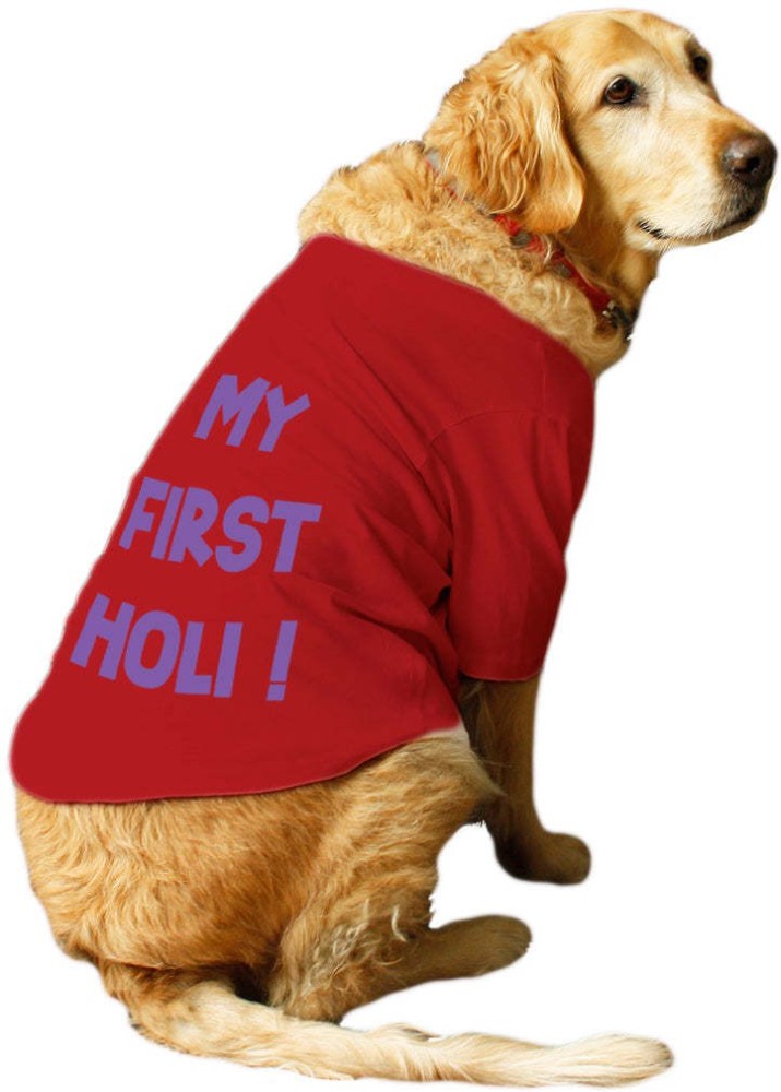 Pets First Red T-shirt Small in the Pet Clothing department at