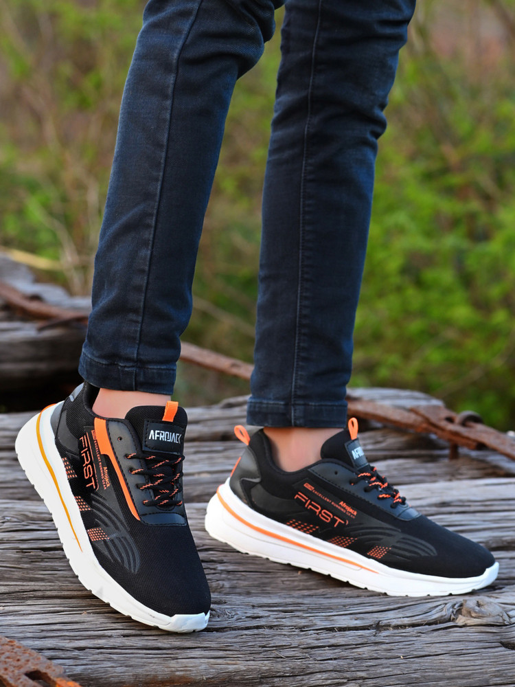 Afrojack sneakers deals black casual shoes