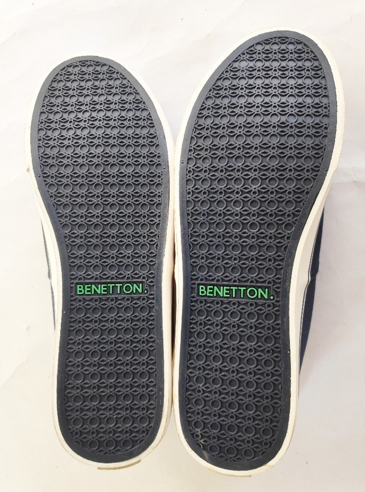 Benetton blue sneakers store
