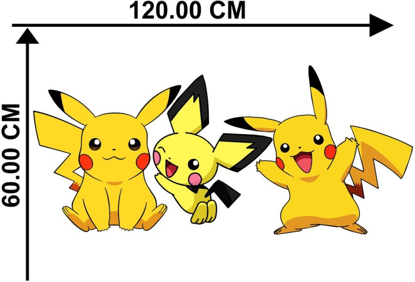 Pokemon Stickers Cute Baby Pichu 