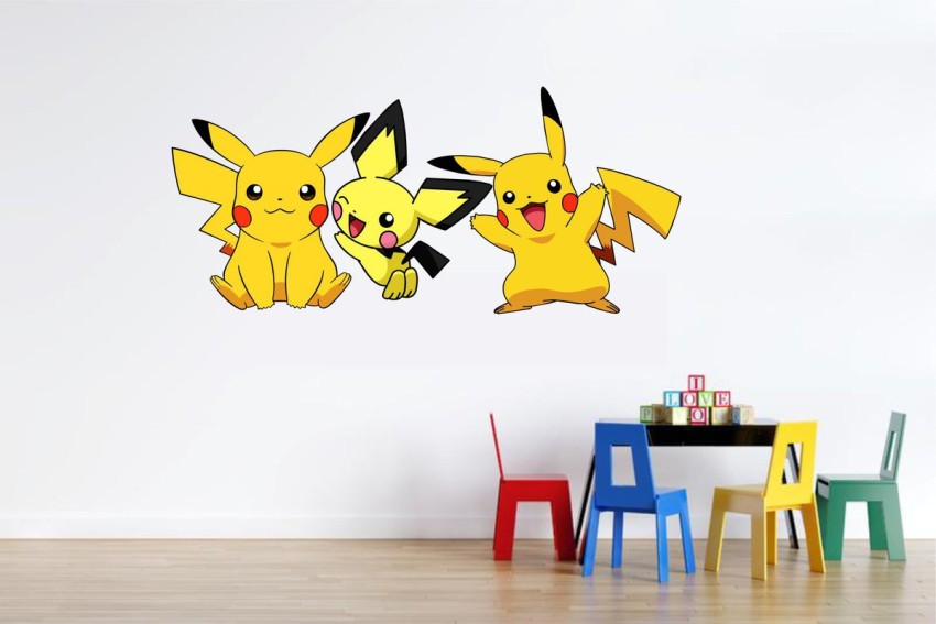 Pokemon Stickers Cute Baby Pichu 