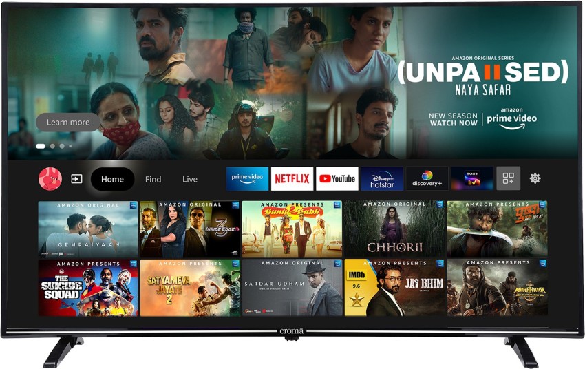 Croma launches Fire TV Edition Smart LED TVs in 5 screen sizes 