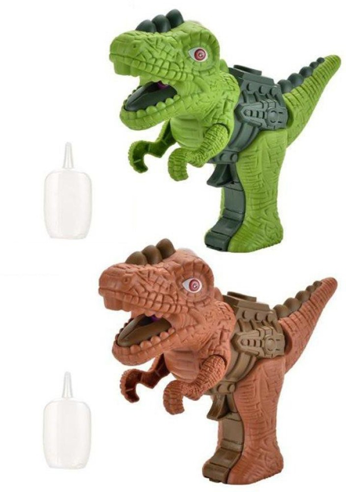 Dinosaur with Catapult Walks Shoots Brown, Toys \ Dinosaurs