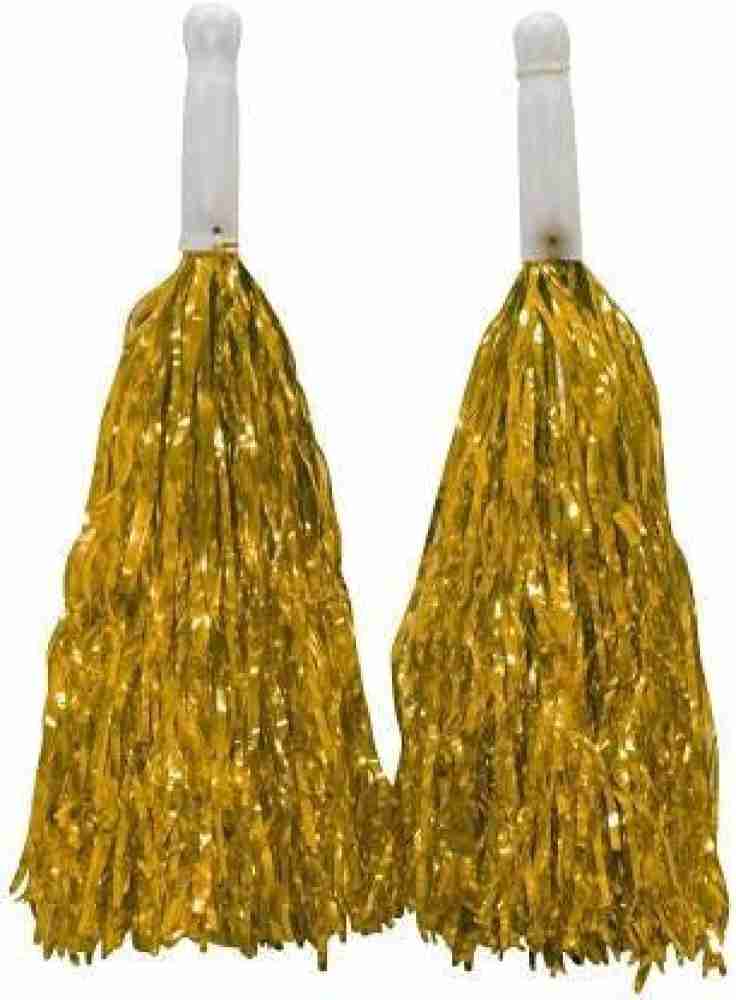 20cm Golden Pom Pom For Cheer Leading, For Cheering at Rs 65/piece in Delhi
