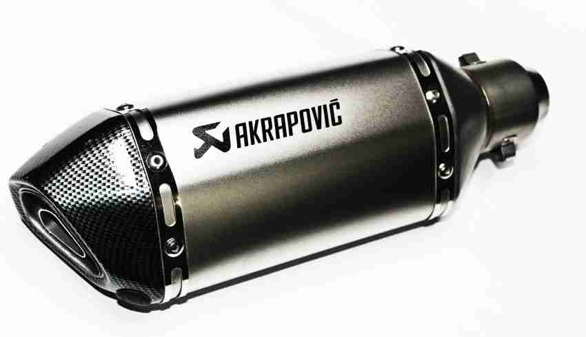 OBEROI'S TRADERS Akrapovic Universal Hexa Cut Slip On Exhaust