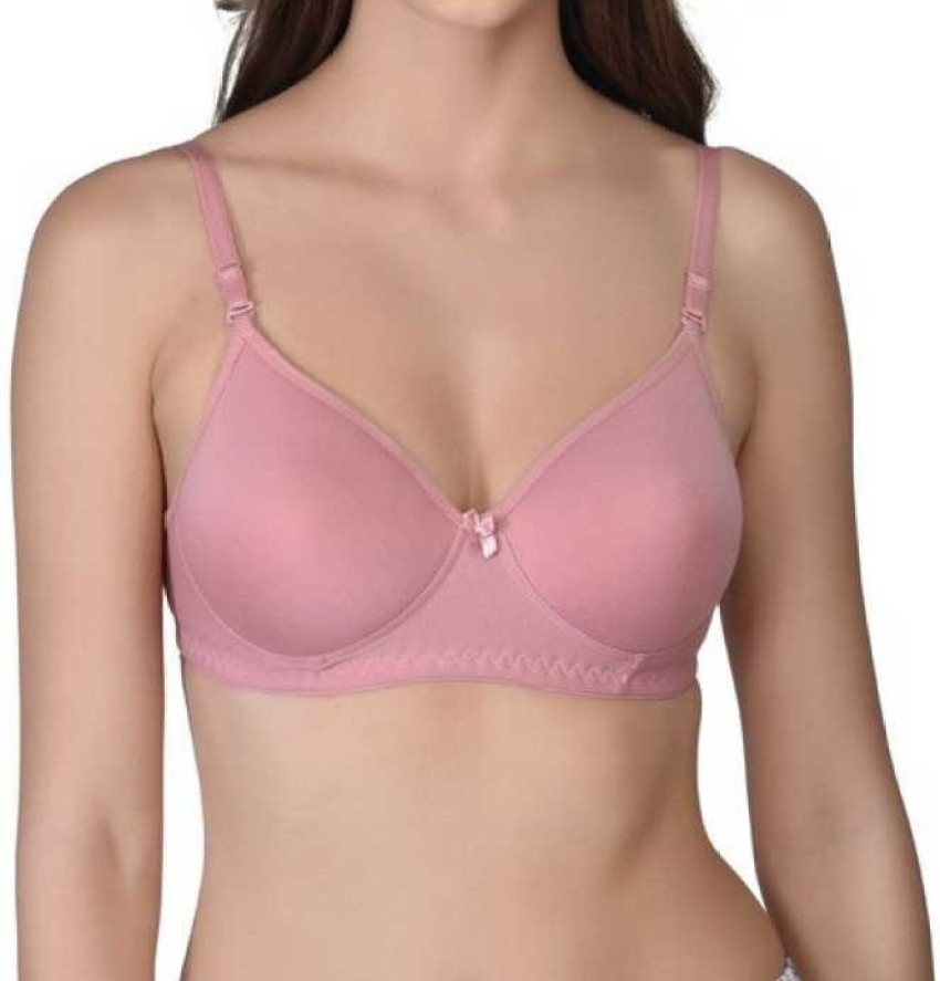 Buy NSALIZA Sanvi Sports Women's Padded T-Shirt Bra Rani 36B Pink Online In  India At Discounted Prices