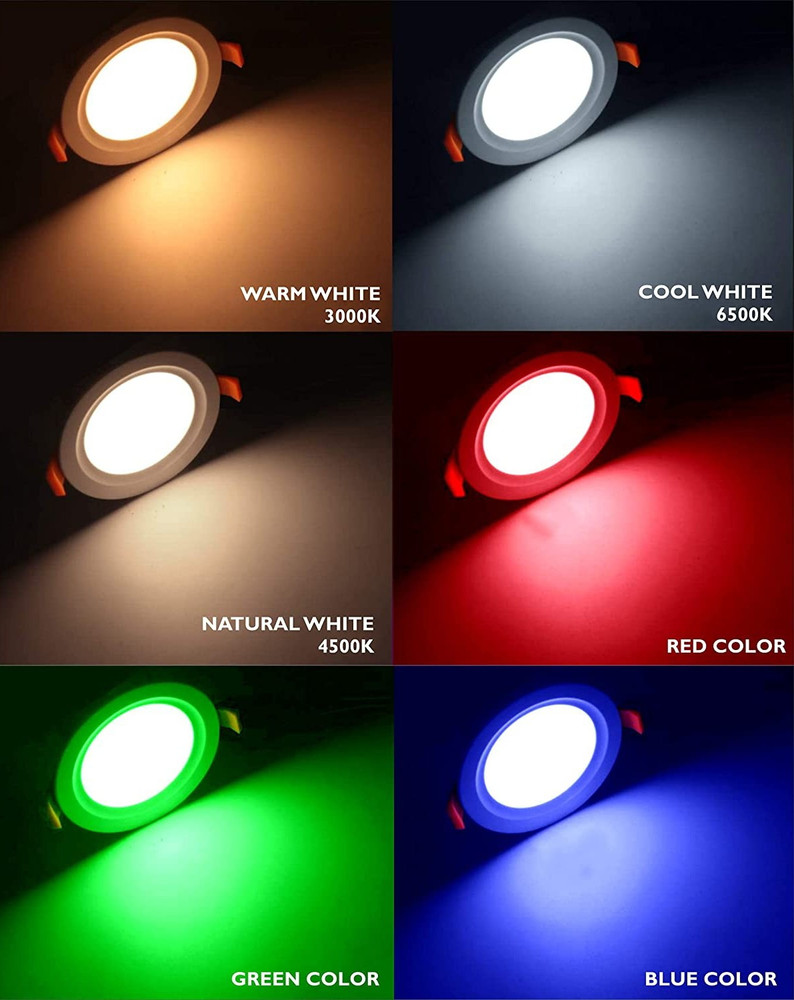 SKASHOKA 10 WATT 9 Color in 1 LED Surface Color Changing