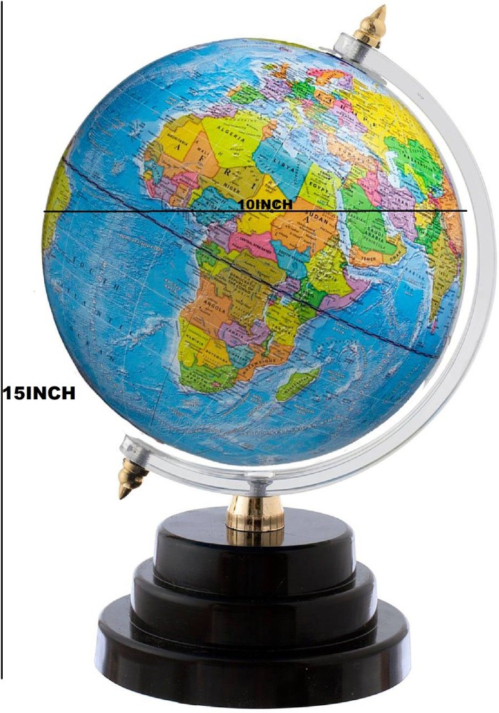 Globe tournant 14 cm 19 cm Out of The Blue