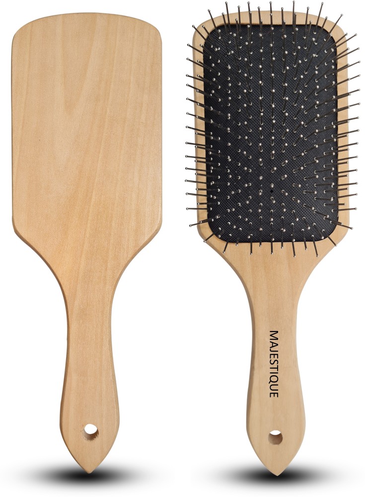 Wooden Bamboo Bristle paddle Hair Brushes