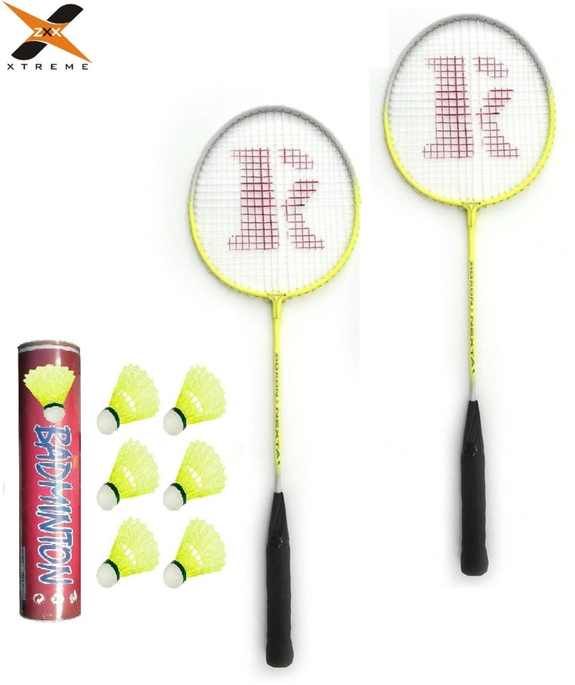 ZXX XTREME T-90-ZX Alloy Single shaft Badminton Racquet with Free 