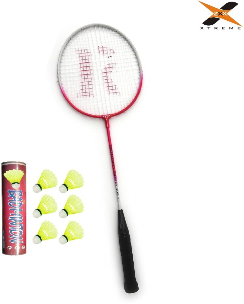 ZXX XTREME T-90-ZX Alloy Single shaft Badminton Racquet with Free 