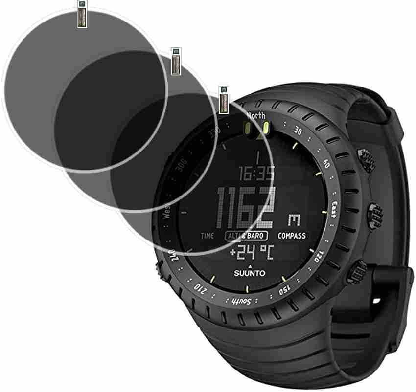 XIZEON Screen Guard for SUUNTO CORE ALL BLACK SMARTWATCH XIZEON