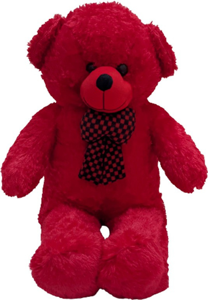 Big red teddy bear best sale