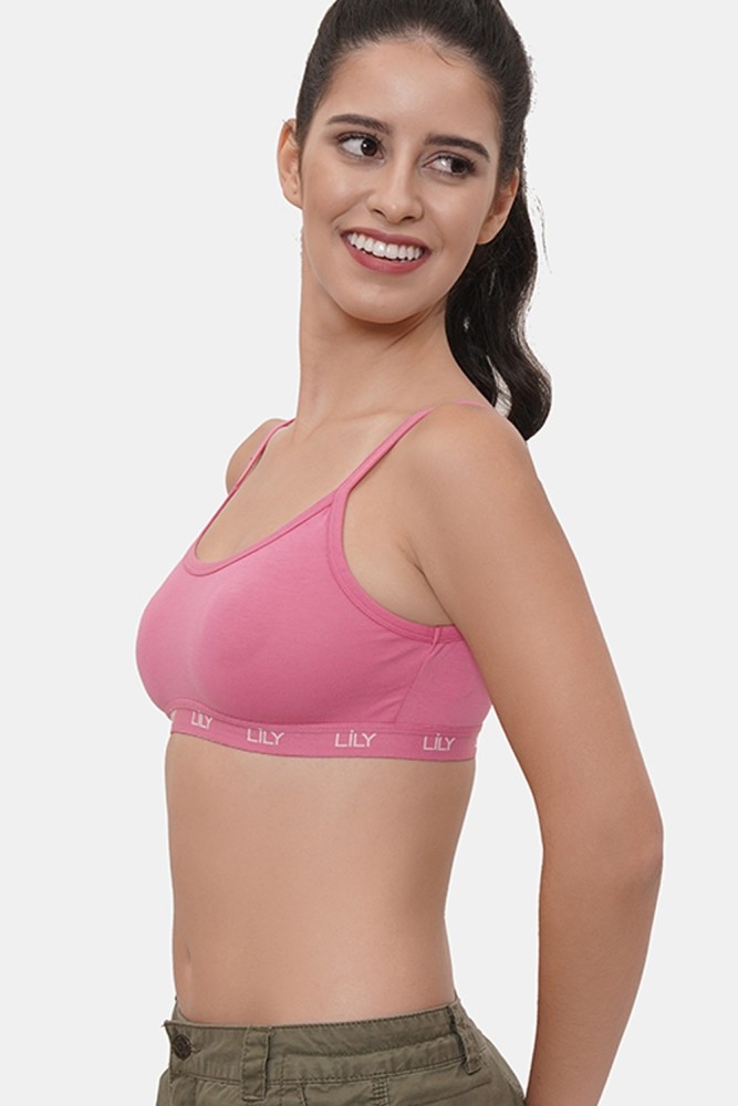 Mix Women''s Cotton Hosiery Undergarments By Lily, Model Name/number: Sport  Bra 666, 6 at Rs 65/piece in Surat