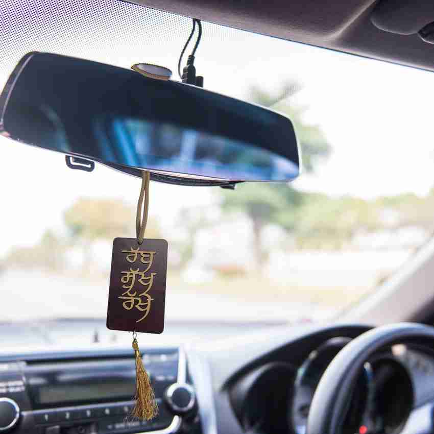 KIFAYTI KART Religious Gifts Car Hanging Accessories RAB SUKH