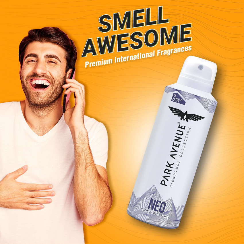 PARK AVENUE Discover Neo Premium Body Spray Combo 2X150ml Body