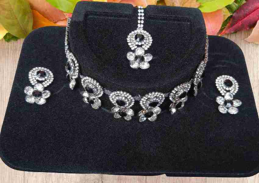 Flipkart Buy DEBALAYA Diamond Type Necklace New Style combo